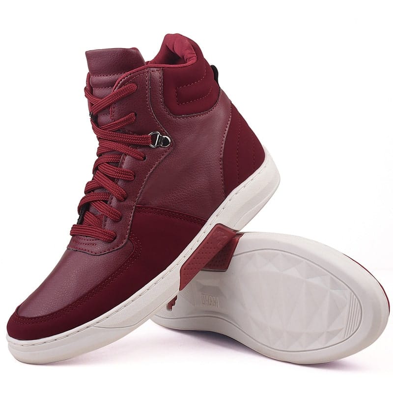 Bota de Treino Feminina Rockfit Wheeler em Couro Branco | ROCK FIT